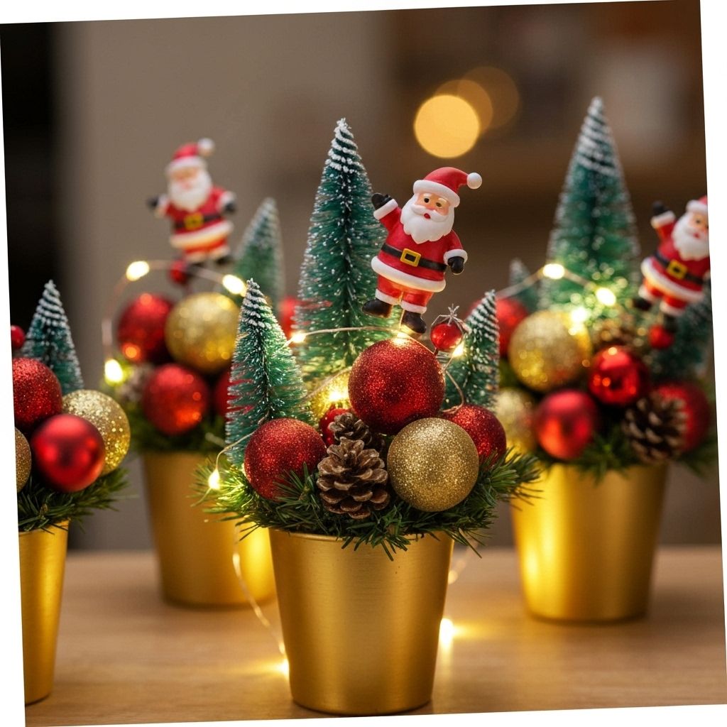 MINI ARRANJOS FESTIVOS